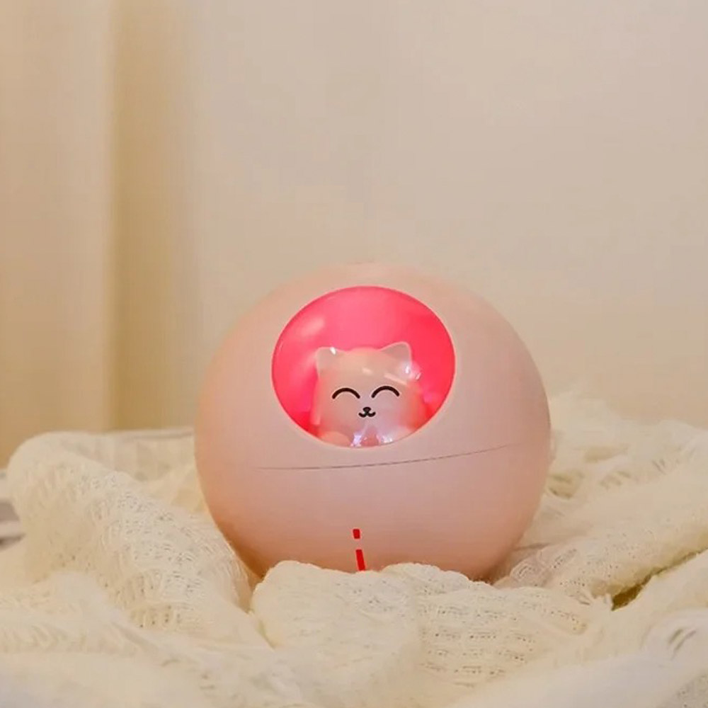 Mini humidificateur planète chat
