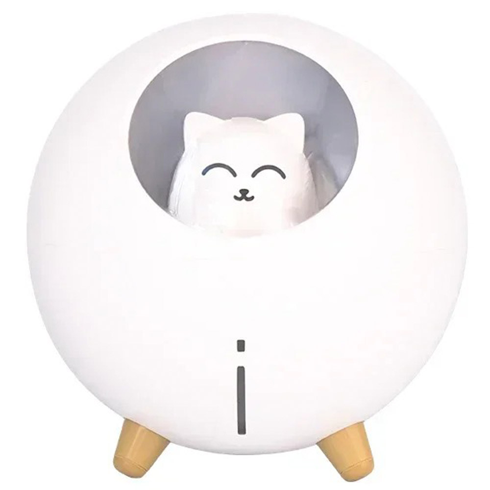 Mini humidificateur planète chat