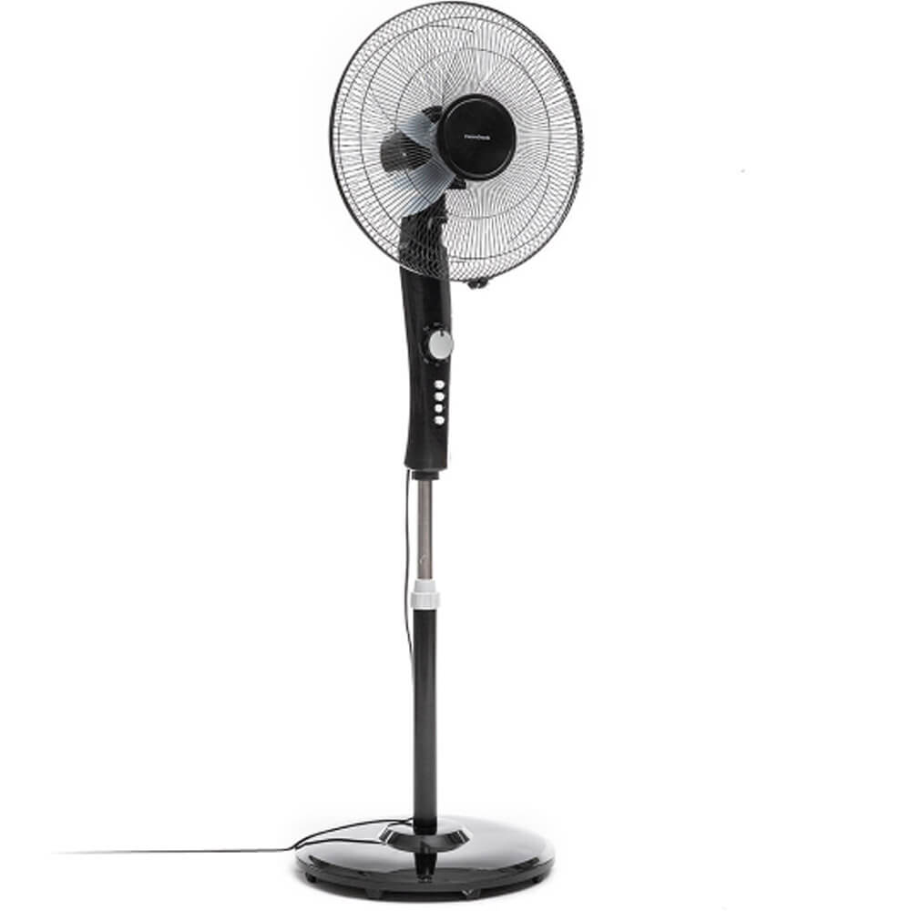 Ventilateur sur Pied noir InnovaGoods