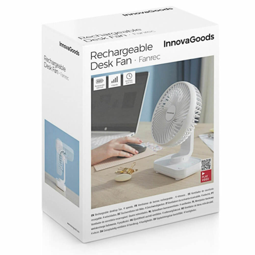 Ventilateur sans fil de bureau Innovagoods