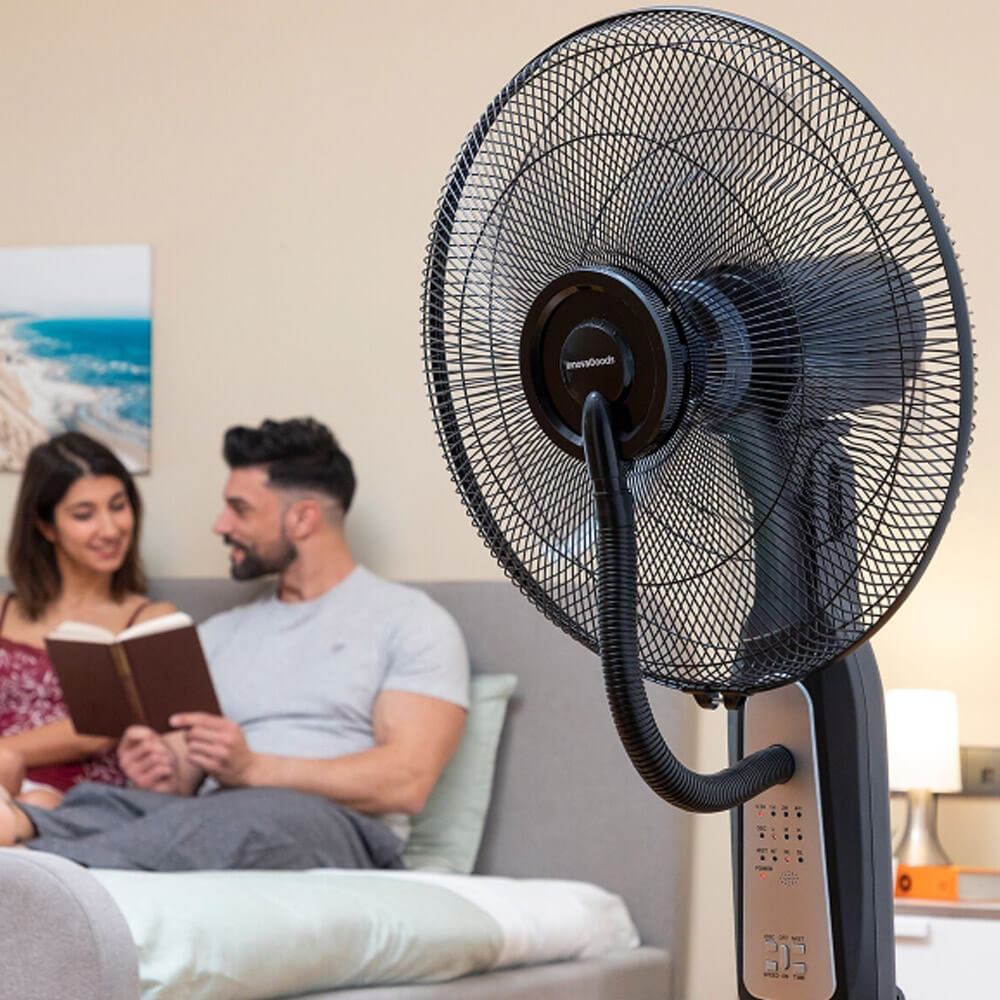 Ventilateur brumisateur sur pied Innovagoods