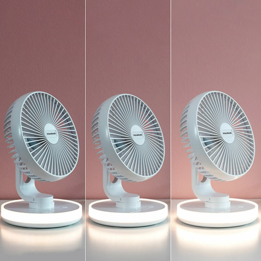 Ventilateur bureau avec LED Innovagoods