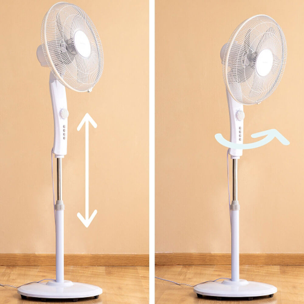Ventilateur sur pied blanc Innovagoods