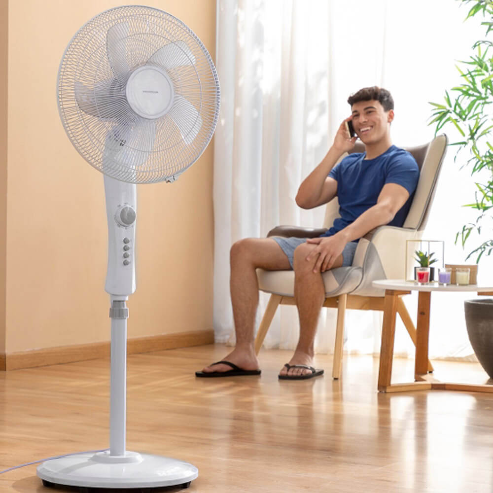 Ventilateur sur pied blanc Innovagoods