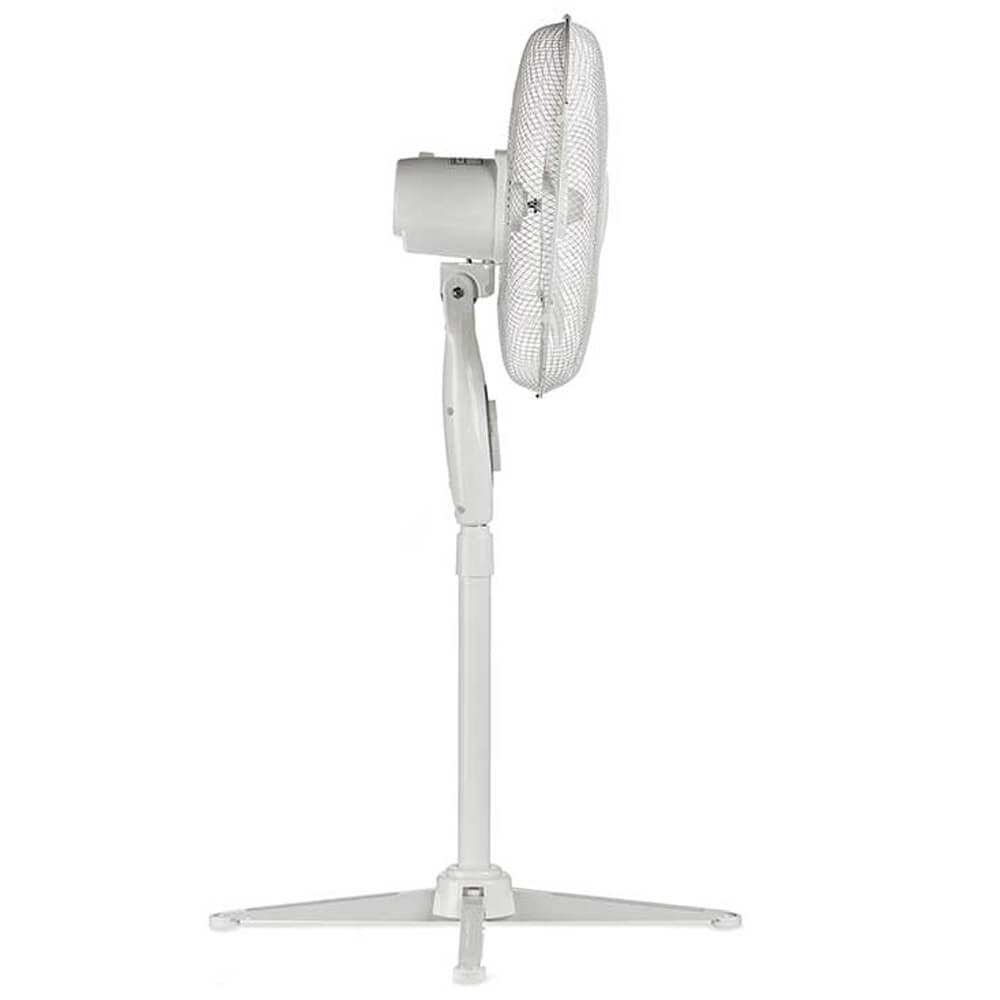 Ventilateur sur pied blanc