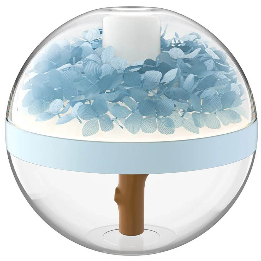 Humidificateur design floral coloré avec veilleuse
