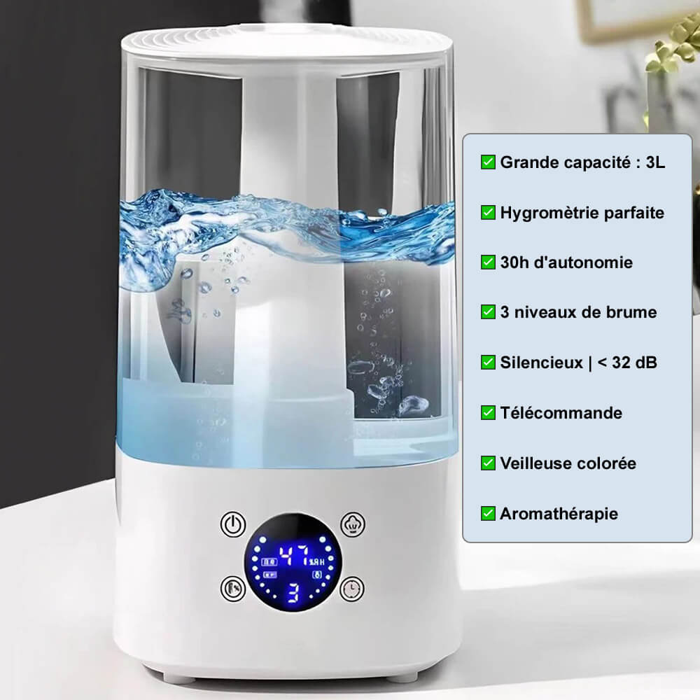 Humidificateur dair 3l