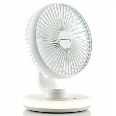 Ventilateur bureau avec LED Innovagoods