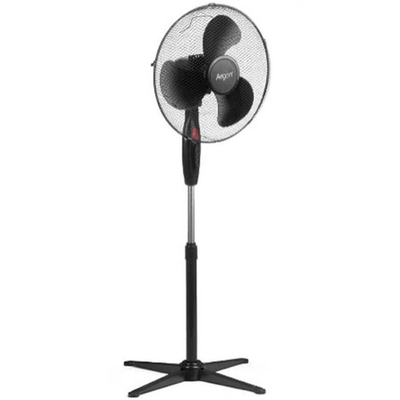 Ventilateur sur pied noir