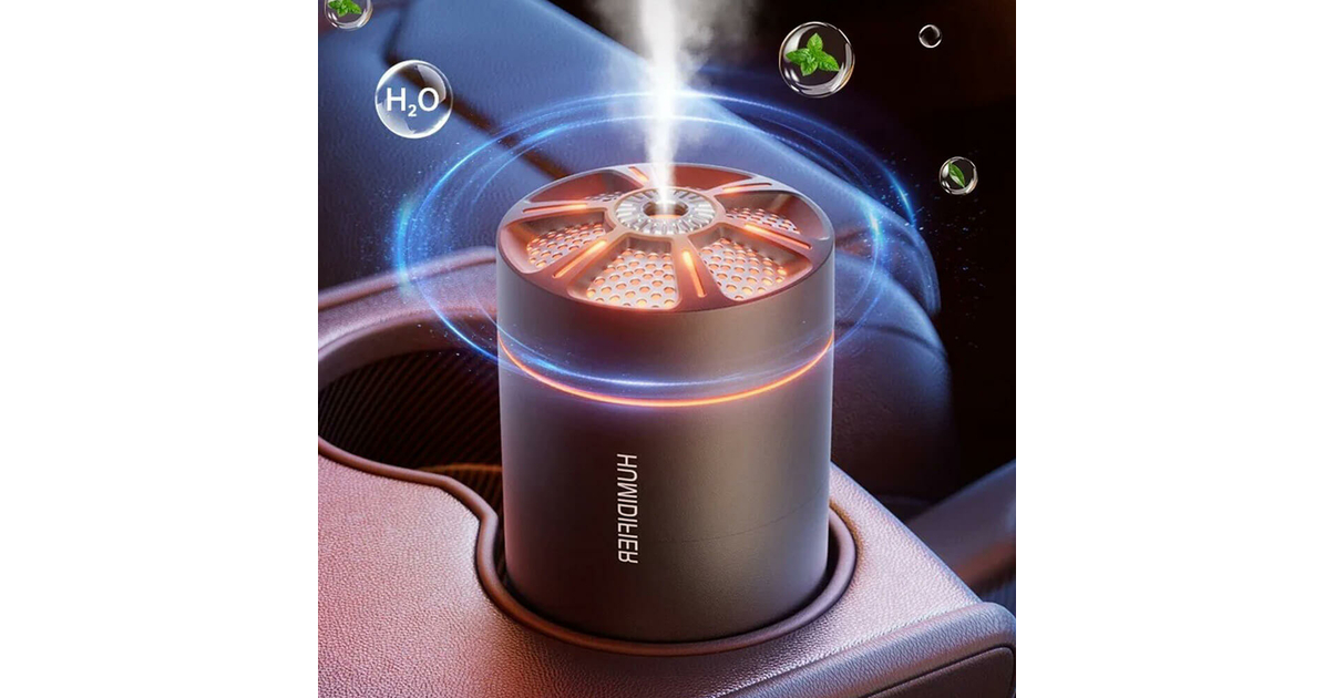 Mini Humidificateur Air USB 180 Ml Diffuseur Arôme électique Purificateur Blanc