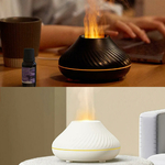 Humidificateur dair flamme colorée