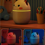 Mini humidificateur dair design chat