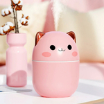 Mini humidificateur d'air design chat