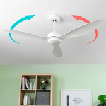 Ventilateur de plafond Inoovagoods blanc avec lumière