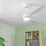 Ventilateur de plafond Inoovagoods blanc avec lumière