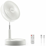 Ventilateur blanc sur pied sans fil multifonction innovagoods