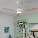 Ventilateur bois avec LED Innovagoods
