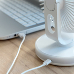Ventilateur bureau avec LED Innovagoods