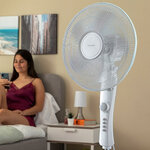Ventilateur sur pied blanc Innovagoods