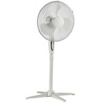 Ventilateur sur pied blanc