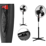 Ventilateur sur pied noir