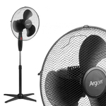 Ventilateur sur pied noir