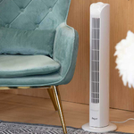 Ventilateur blanc colonne Argon