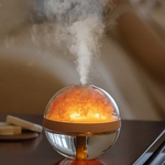 Humidificateur design floral coloré avec veilleuse
