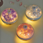 Humidificateur design floral coloré avec veilleuse