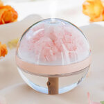 Humidificateur design floral coloré avec veilleuse