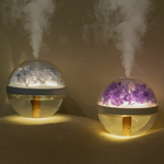 Humidificateur design floral coloré avec veilleuse