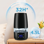 Humidificateur dair noir 4.5L