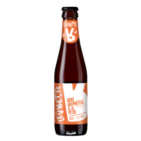 Levrette pêche 25cl 3.7% vol