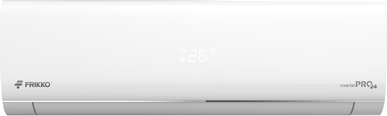 Frikko Aire Acondicionado Minisplit Pro24 | 1 Tonelada 110V Frío/Calor (121H)