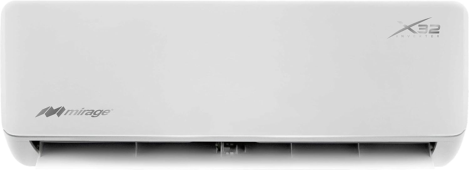 Mirage SETCWC261E Aire Acondicionado Mini Split Inverter X32 con Calefacción 2Ton 230V, Blanco