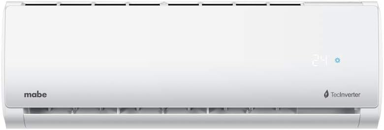 mabe Minisplit Inverter Frío-Calor 2 Toneladas (24,000 BTUs) 220 V, Blanco