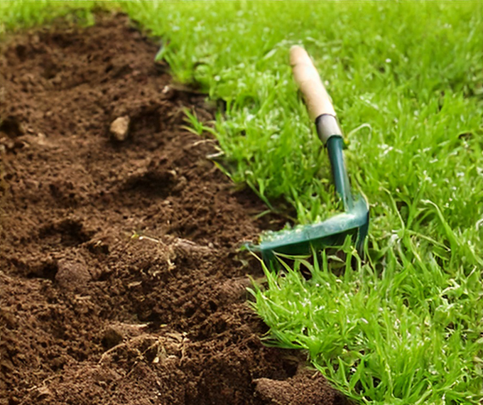 transformation du potager etape 1