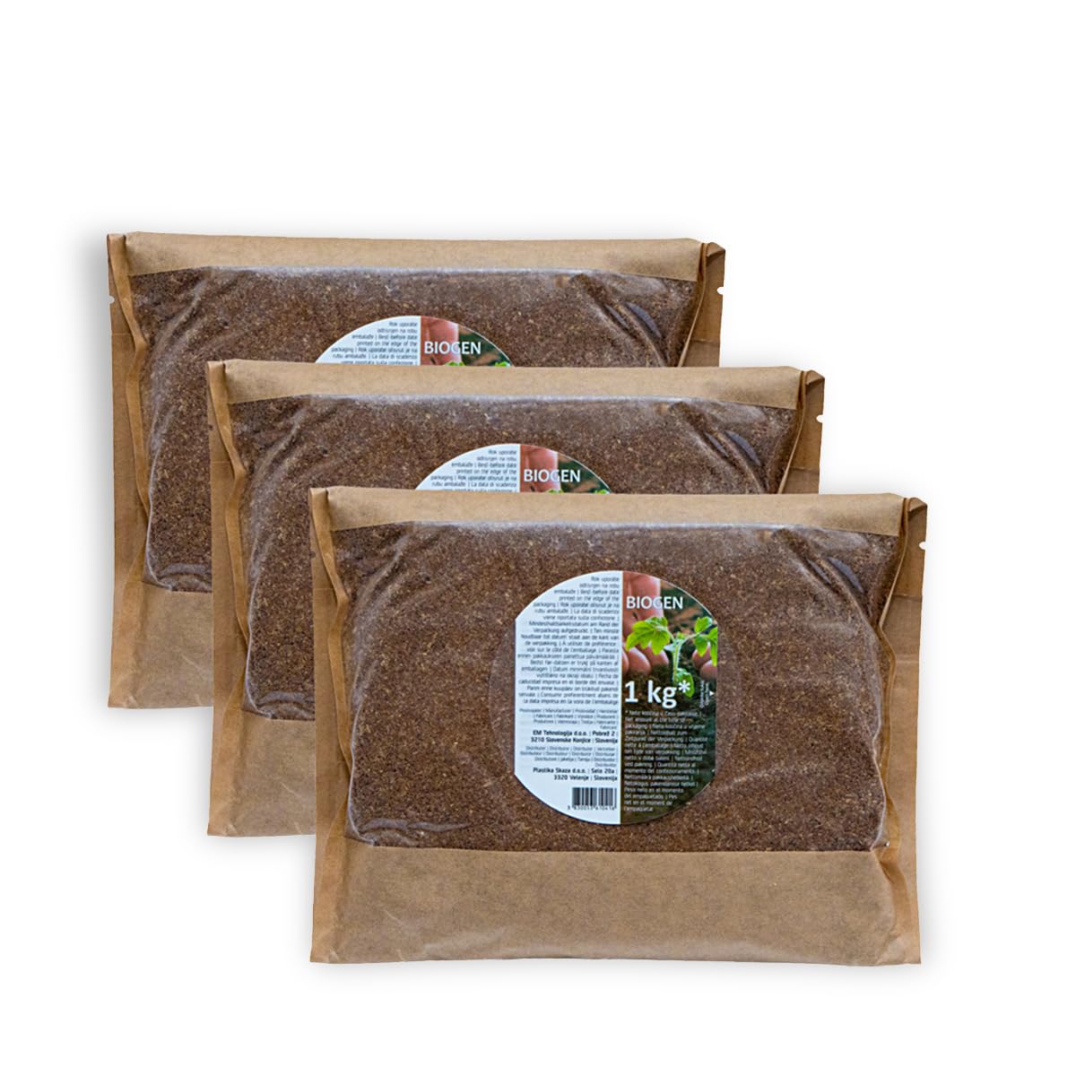 Activateur bokashi Skaza Organko Biogen, 3 x 1 kg