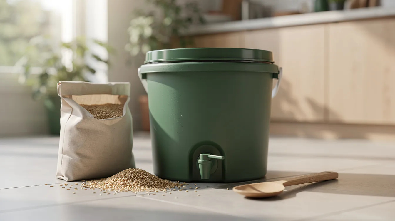 Meilleur composteur bokashi : avis et comparatif de 4 seaux