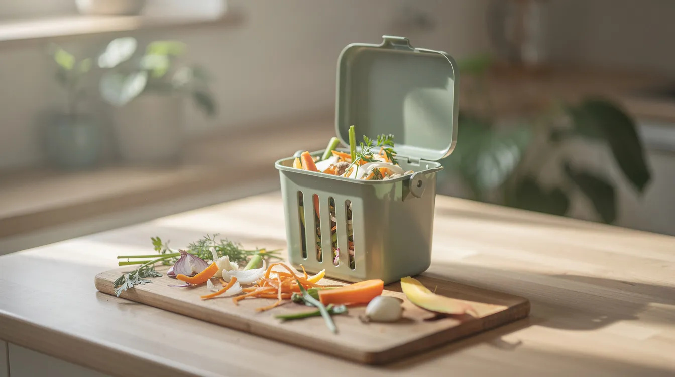 Poubelle à compost de cuisine : comparatif de 11 modèles