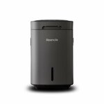 Composteur électrique de cuisine Reencle Prime 14 L gris anthracite, vu de face sur fond blanc