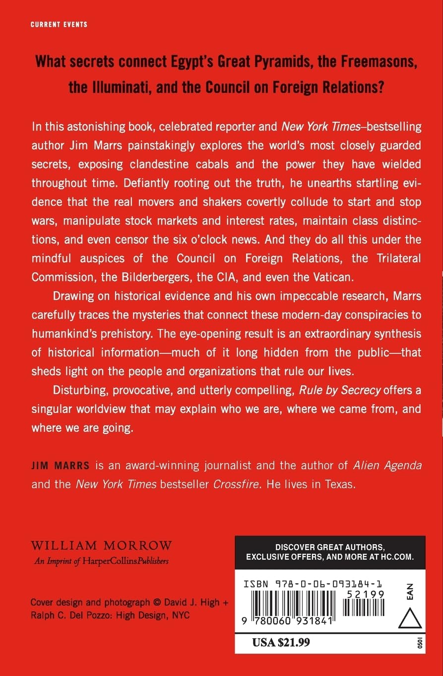Rule by Secrecy: The Hidden History That Connects the Trilateral Commission, the Freemasons, and the Great Pyramids 2