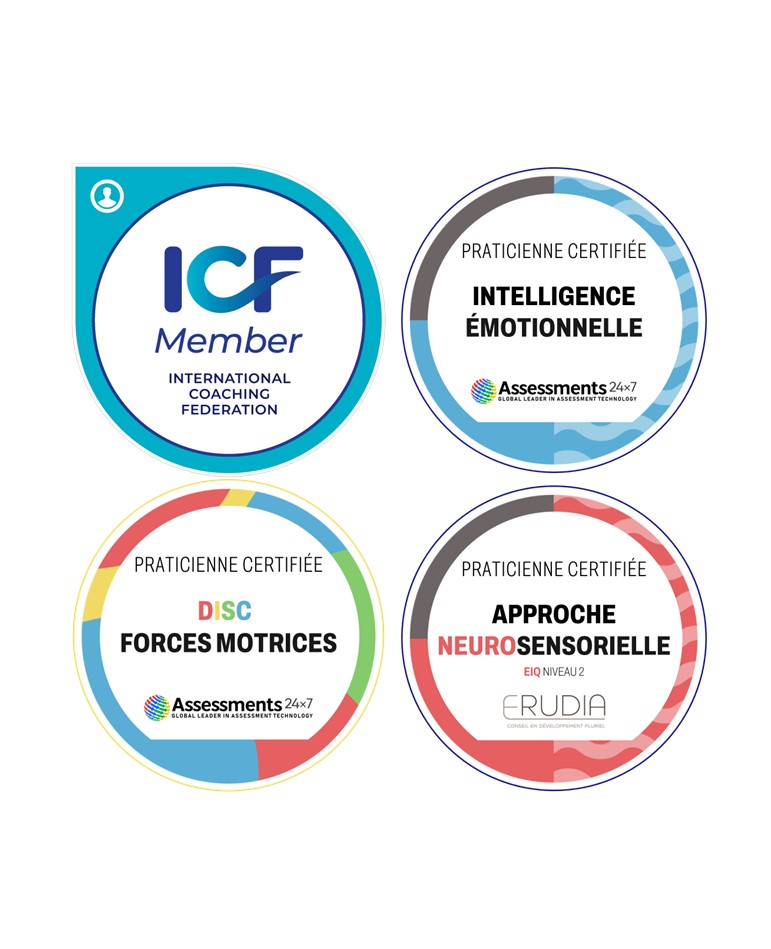 evolutia formation coaching marielle blagny badges
