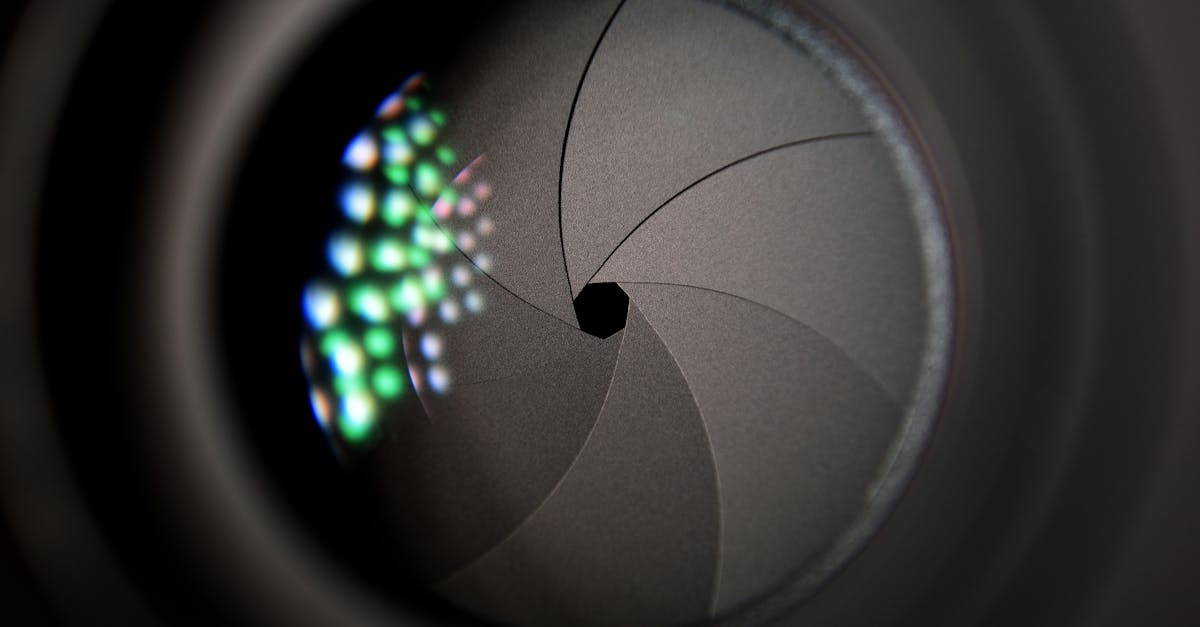 close up photo of camera shutter