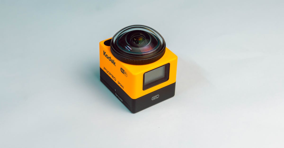 kodak pixpro sp360 on white background