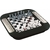 Lexibook CG1335 Chessman FX Jeu d'échecs électronique avec clavier tactile et effets sonores et lumineux 32 pièces 64 Difficulté Jeu de société familial Noir/argent, 2 joueurs