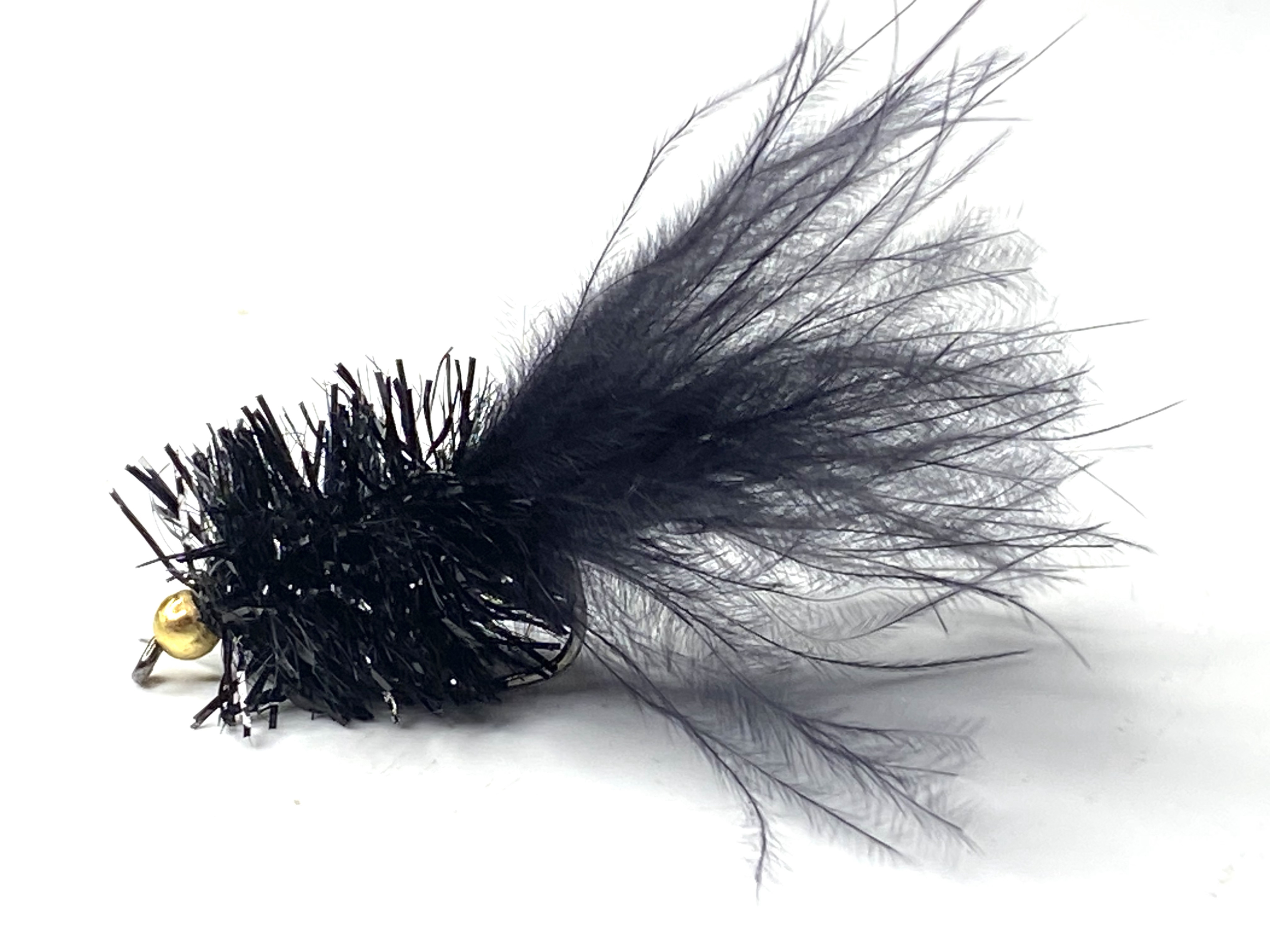 Mouches de Pêche Prime Collection  Bristol Loader Noir  Taille 12 Paquet De 8