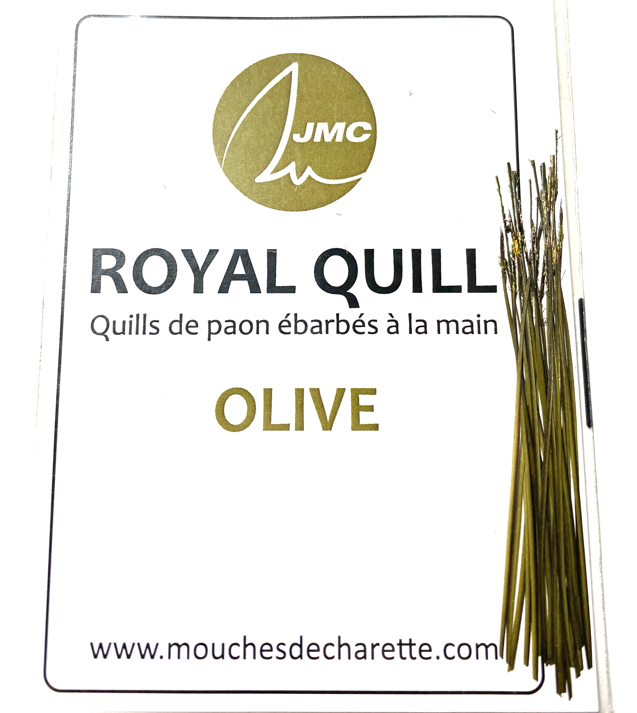 quill de paon ébarbé
