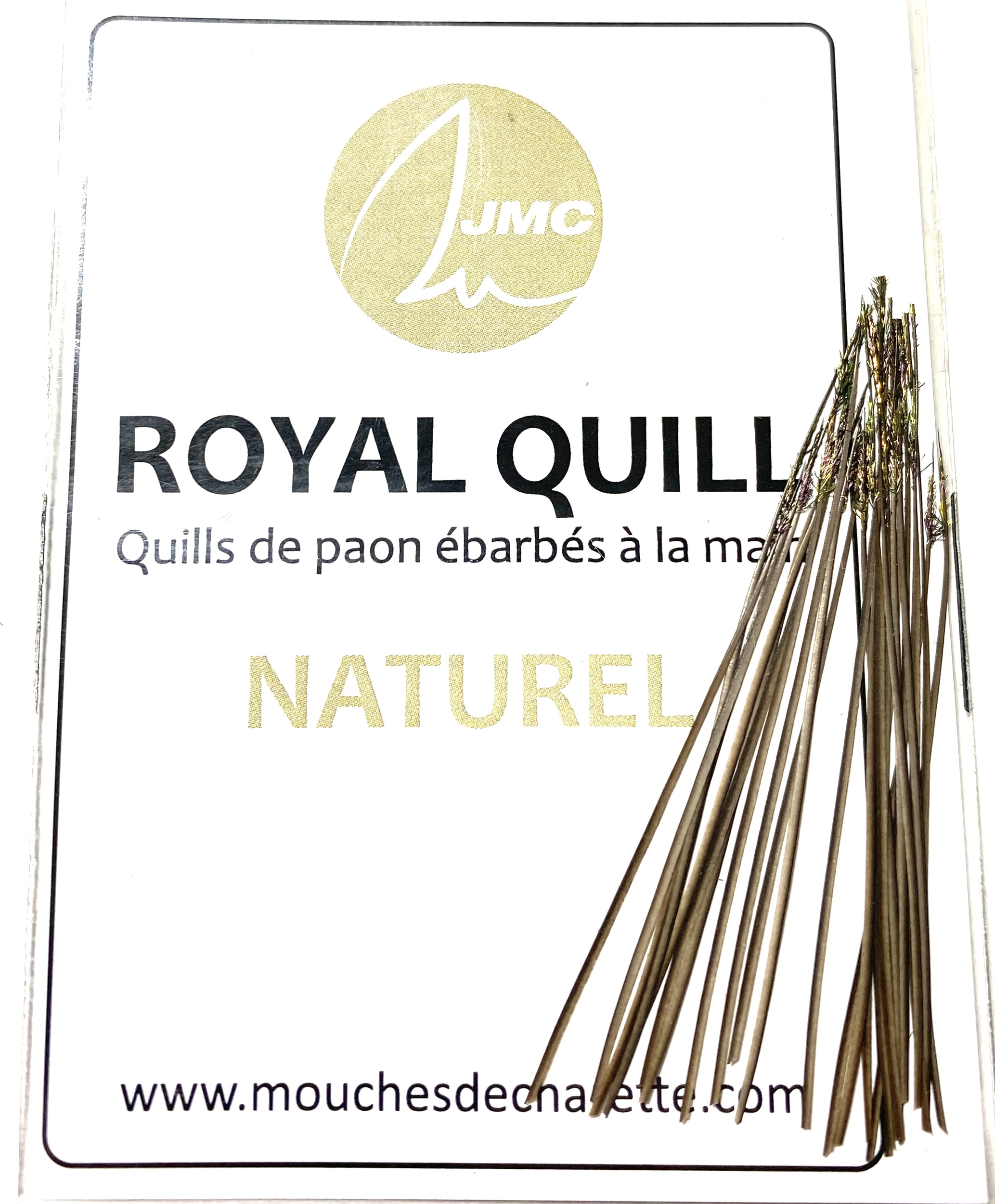 quill de paon ébarbé