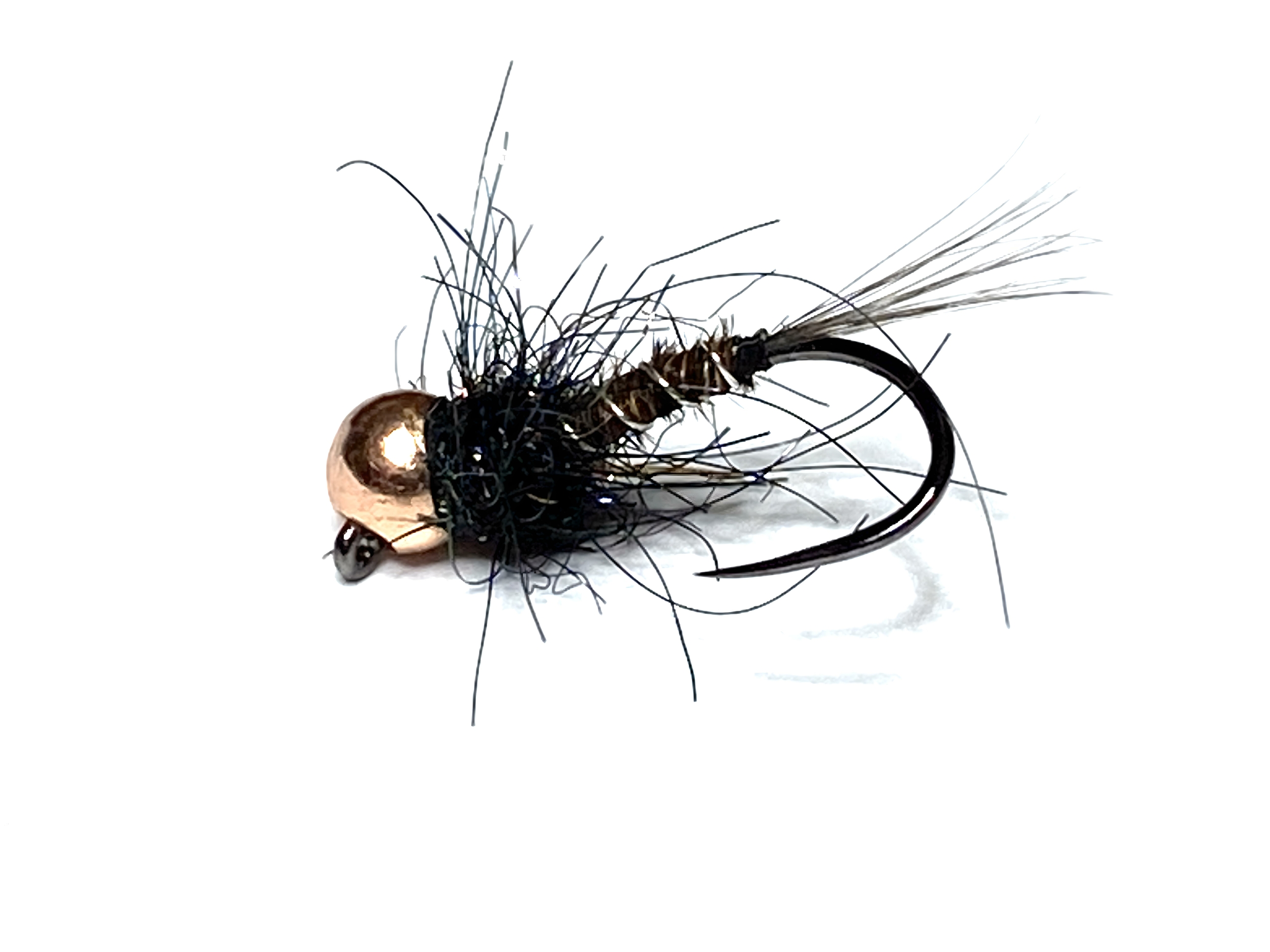 Nymphe mouche avec queue de faisan tail – montage pêche à la mouche